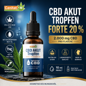 CBD AKUT TROPFEN von Canitat M