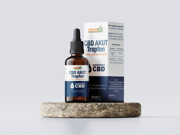 CBD Öl 10% Hohe Bioverfügbarkeit 10ml Made in Germany