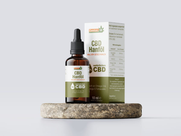 CBD Öl 10% Hanföl 10ml milder Geschmack