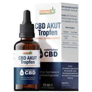 CBD Akut-Tropfen 15%