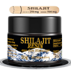 Canitat M Mumijo Shilajit Resin 50g - Shilajit Harz aus dem Himalaya - Fluvinsäure, Huminsäure & 85+ Mineralien