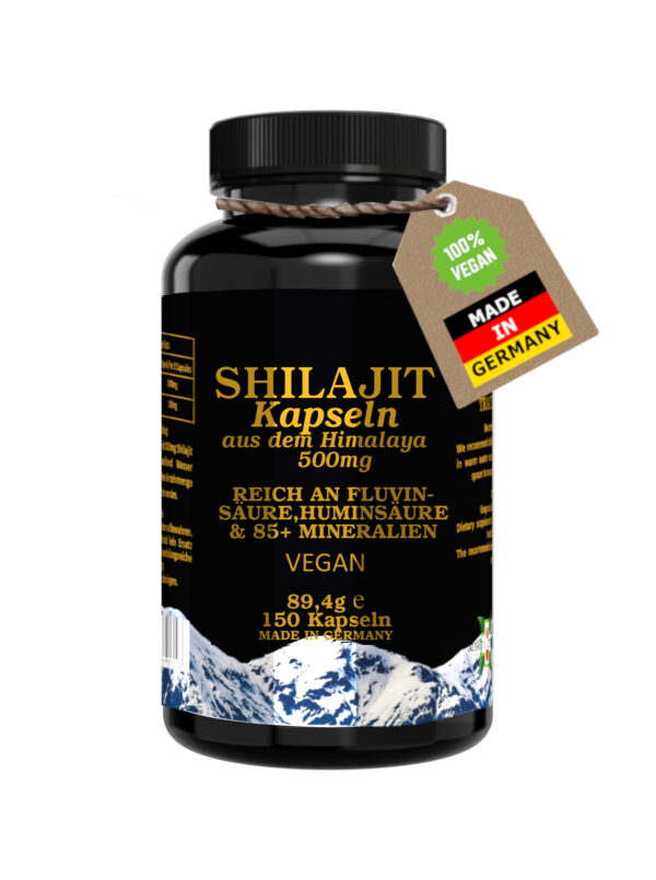 Unsere reinen SHILAJIT Kapseln
