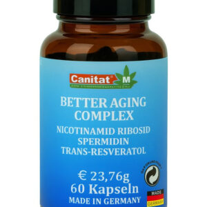 Better Aging Complex | Nicotinamid Ribosid, Trans-Resveratol, Spermidin