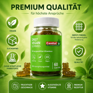 Daily Vegan Gummies von Canitat M 60 Stück