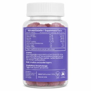 Haut Haare Nägel Gummies von Canitat _M