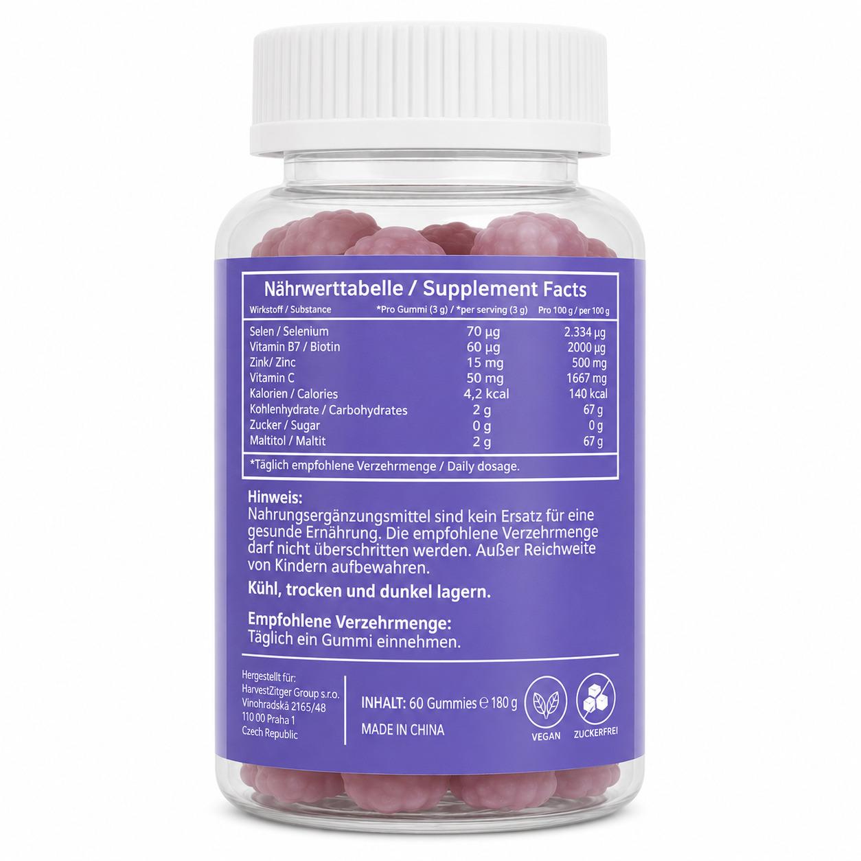 Haut Haare Nägel Gummies von Canitat _M