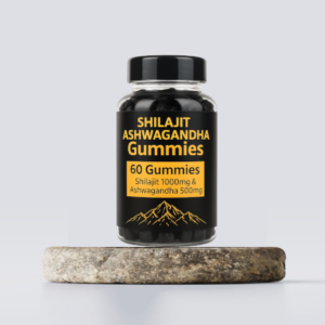 SHILAJIT + ASHWAGANDHA GUMMIES | 1000mg Shilajit + 500mg Ashwagandha Tagesdosis