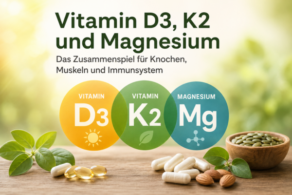 Vitamin D3 + K2 + Magnesium